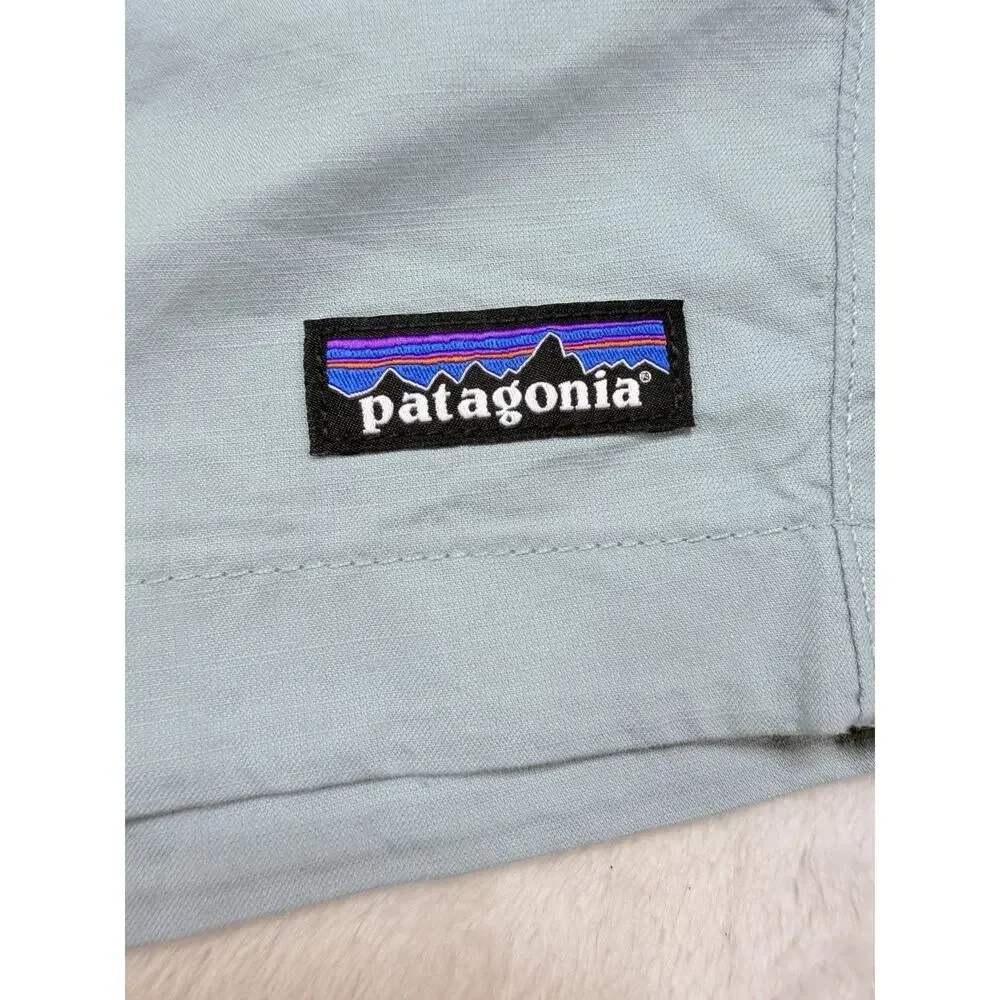 NWT Patagonia Lightweight All Wear Hemp Shorts 6 in Thermal Blue Gorpcore SZ 40